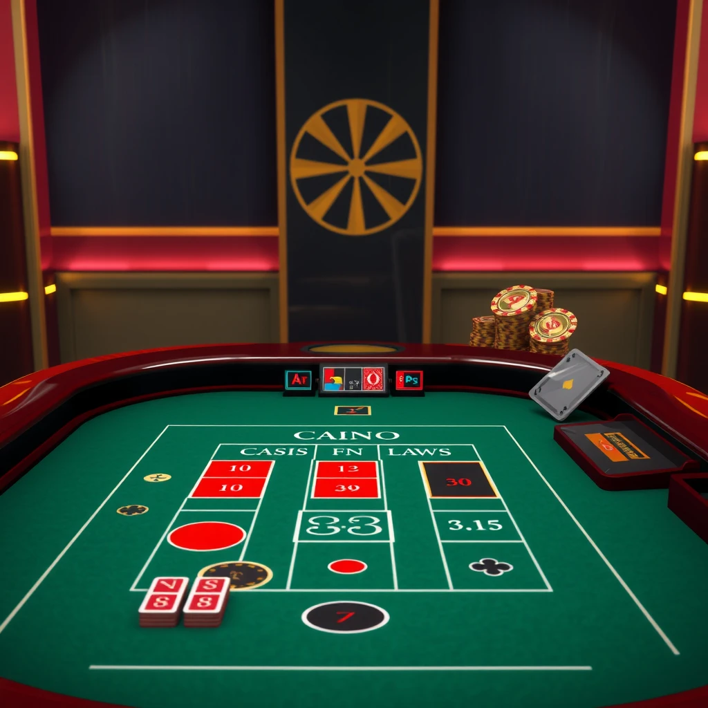 Baccarat Pro game with casino table layout