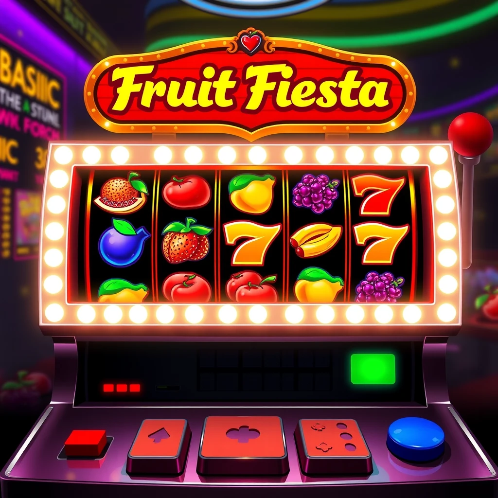 Fruit Fiesta slot game with colorful fruit symbols